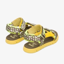 Camper Oruga Kids Sandals US-56857 Yellow Online